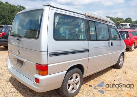 2003 Volkswagen Eurovan Mv from USA, damaged, VIN WV2NB470X3H026853